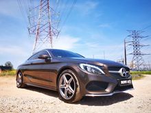 Mercedes-Benz C200 AMG Line 2.0L (A) 2 Door Coupe Warranty Till August 2021 By Mercedes