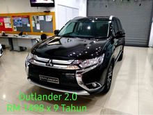 2020 Mitsubishi Outlander 2.0 SUV - ZERO MUKA- ZERO DEPOSIT-