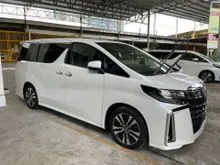 2020 Toyota Alphard 2.5 G S C Package MPV WARRANTY WITH BEST PRICE