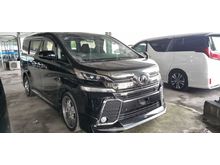 2016 Toyota Vellfire 2.5 ZA MPV / JPN MODELLISTA / ALPHINE JPN / PRE-CRASSH / 5 YEARS WARRANTY UNLIMITED KM