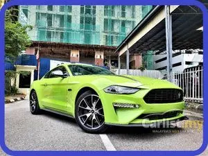 UNREGISTERED 2021 Ford Mustang 2.3 ECOBOOST HIGH PERFORMANCE PACKAGE ACTIVE EXHAUST B&O WOOFER DIGITAL METER TRI-BAR PONY EMBLEM 330 HP LIMITED