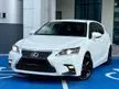 Used 2013 Lexus CT200h 1.8 Hatchback HYBRID F-SPORT ORIGINAL LOW MILEAGE FACELIFTED BODYKIT ACCIDENT FREE - Cars for sale