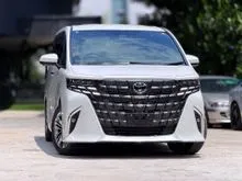 2023 Toyota Alphard 2.5 Z*2000KM ONLY**SIDE STEP**/FREE 8yrs WARRANTY + Service + Tinted + Polish + Full Tank **Brand New Car Condition ///