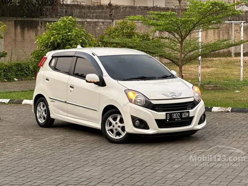 Jual Mobil Daihatsu Ayla 2015 X Elegant 1.0 di Jawa Barat Automatic Hatchback Putih Rp 89.500.000