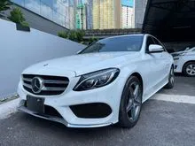 2017 Mercedes-Benz C200 2.0 AMG JAPAN SPEC (PROMOTION PRICE) RADAR SAFETY ,BLIND SPOT ,CAMERA UNREG