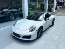 2018 Porsche 911 Carrera T 3.0 Coupe   43K+ KM  3.0L Twin-Turbo Flat-Six  Lightweight Sport Package  PASM  PDK Transmission