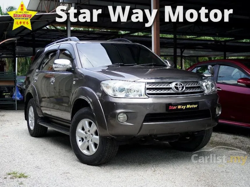 2010 Toyota Fortuner V SUV
