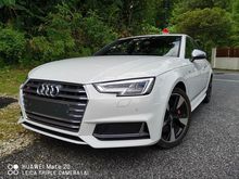 2017 Audi S4 3.0 SEDAN QUATTRO PUSH START NEW FACELIFT V6 TURBO ORIGINAL MILEAGE UNREGISTER