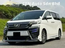 2015 TOYOTA VELLFIRE 2.5 ZG (A) FACELIFT BODYKIT/SUNROOF/POWER BOOT/REVERSE CAMERA/2 POWER DOOR/POWER SEAT/MEMORY SEAT