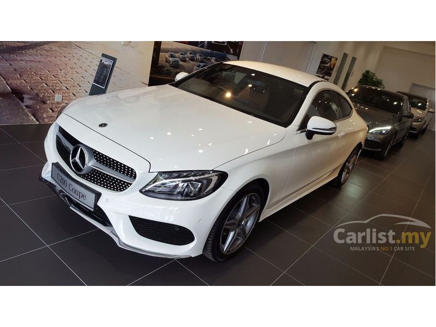Mercedes-Benz C200 2017 2.0 in Selangor Automatic Coupe White for RM ...