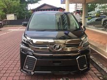 2015 Toyota Vellfire 2.5 ZG (A) SUNROOF JBL