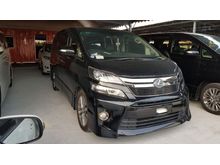 2013 Toyota Vellfire 2.4 Golden Eyes Unreg