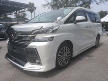 2016 Toyota Vellfire 2.5 ZG LEATHER JBL 4 CAMERA SUNROOF PRE CRASH MODELLISTA