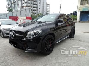 2015/2017 Mercedes-Benz GLE450 AMG 4 MATIC COUPE 3.0 (A) TWIN TURBO, AMG BREAK, PANAROMIC ROOF, POWER BOOT, CAMERA,  22 inc SPORT RIM, 9 SPEED