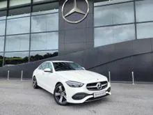 2025 Mercedes-Benz C200 1.5 Avantgarde Sedan / Certified Pre Owned by MB Local / 10k Milleage Only