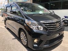 2013 Toyota Alphard 2.4 TYPE GOLD II FACELIFT SUNROOF PWR BOOT JAPAN UNREG