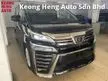 Recon 2018 Toyota Vellfire 2.5 Z A Edition Facelift Unregister Power Boot 360 Camera Free 5 Years Warranty - Cars for sale