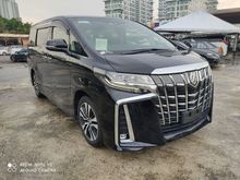 2018 Toyota Alphard 2.5 SC FULL ALPINE SET LOW MILEAGE GRADE 4.5 UNREG18