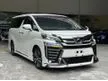 Recon 2018 Toyota Vellfire 2.5 Z G Edition MPV / Free warranty / Free tinted / Full tank / polish - Cars for sale