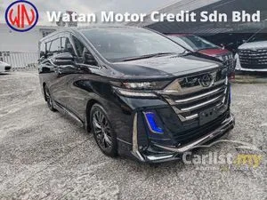 2023 Toyota Vellfire 2.4 Z Premier Original Modellista Bodykit Black Leather 4,000km Grade 5A ( Promotion Free Tinted & Coating )