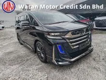 2023 Toyota Vellfire 2.4 Z Premier Original Modellista Bodykit Black Leather 4,000km Grade 5A ( Promotion Free Tinted & Coating )