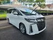 Recon 2020 Toyota Alphard 2.5 Type Gold Edition 3 LED Leather Alcantara Seats 2 Power Doors Power Boot Reverse Camera Unregistered