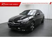 2024 Mercedes-Benz C200 1.5 Avantgarde Sedan (1-OWNER) (MIL-8K FSR) (U/WARRANTY MERCEDES 2029)