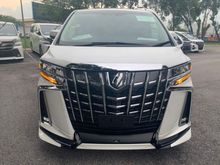 2018 Toyota Alphard 2.5 SC SUNROOF/MOONROOF - PILOT SEAT - TRD BODYKIT - ROOF MONITOR
