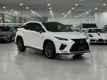 2021 Lexus RX 300 2.0 F Sport MARK LEVINSON-REAR POWER SEAT-5A GRADE-READY STOCK