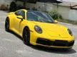 Used 2022 Porsche 911 3.0 Carrera 4S Coupe Yellow Ready Stock