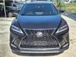 Recon EASYLoan LEXUS RX300 F SPORT 2020 UNREG WIRELESS CHARGER+SUNROOF+BSM+HUD+M/SEAT free CAR MAJOR SERVICE+7YR CAR WARRANTY+FREE NEW BATTERY+TINT+PETROL