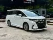 Recon 7k KM Mileage Grade5A ModellistaBodykits AutoSideStep Sunroof 2023 Toyota Alphard 2.5 Z MPV