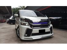 Toyota Vellfire 3.5VL MODELLISTA 2010,GOLDEN EYES HEAD LAMPS,SUN MOON ROOF,PILOT SEATS,F&B MONITORS DVD PLAYER,2 POWER DOORS,ONE MALAY DATO OWNER
