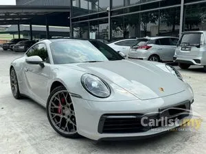 2019 Porsche 911 3.0 Carrera 4S Coupe REGISTER 2023 CRAYON GREY PAINT SUNROOF SPORT EXHAUST BOSE SOUND SYSTEM SPORT CHRONO PACKAGE GOOD CONDITION