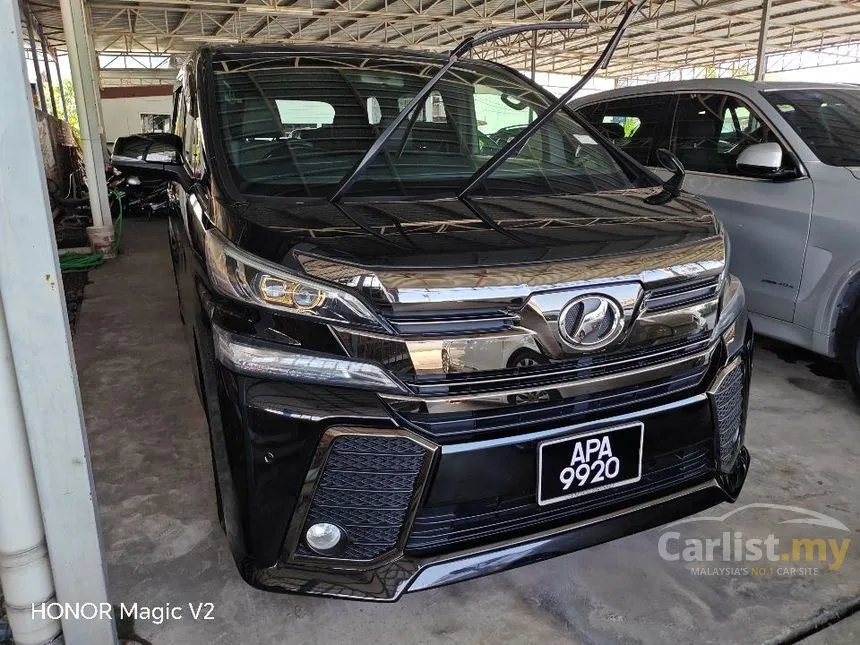 2016 Toyota Vellfire Z Golden Eyes MPV