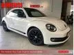 Used 2013 Volkswagen Beetle 1.2 Coupe (A) FULL SERVICE RECORD VW / MAINTAIN WELL / ACCIDENT FREE / ONE OWNER / VERIFIED YEAR