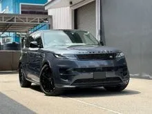 [READY STOCK] 2023 Land Rover Range Rover Sport FIRST EDITION P400 3.0 (VALEZINE BLUE (METALLIC) , MERIDIAN SOUND SYSTEM , SIDE STEP , BLACK INTERIOR)