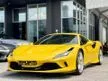 Recon 2020 Ferrari F8 Tributo 3.9 V8 Twin Turbocharged Coupe Unregistered Advanced Front Driving Camera Coloured Mats With Logo Yellow Rev. Counter Carbon F