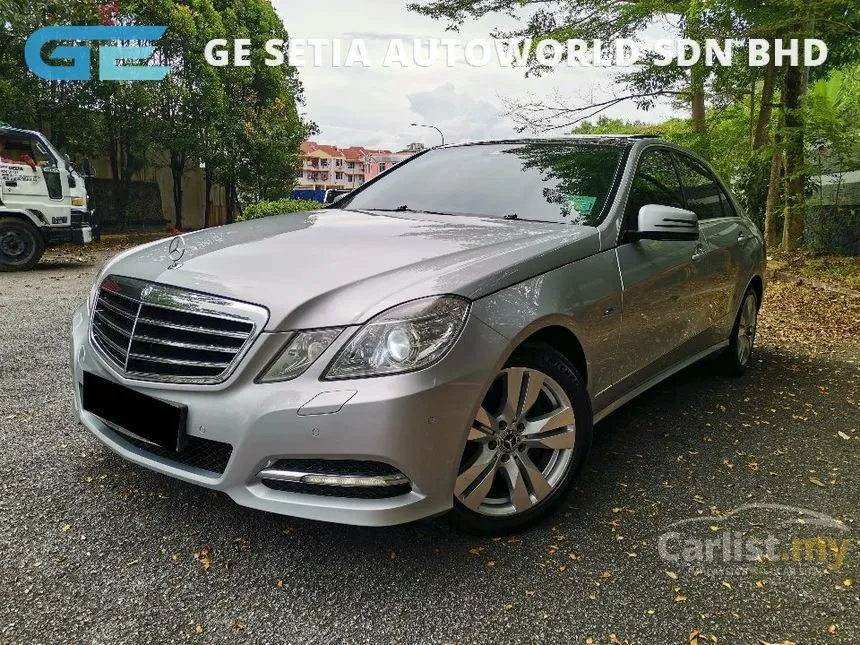 2012 Mercedes-Benz E250 CGI Avantgarde Sedan