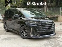 2024 Toyota Vellfire 2.4 Z Premier SUNROOF BROWN INTERIOR 10K KM 5YRS TOYOTA WARRANTY