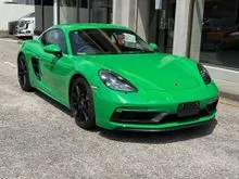 2022 Porsche 718 4.0 Cayman GTS Coupe