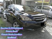 2005 Toyota Harrier 2.4 240G Premium L PANROOF ELE LEATHER POWER BOOT AUTO STEERING LOAN KEDAI BLACKLIST BOLEH LOAN