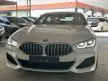 Recon JAPAN SPEC HARMAN KARDON VACUUM DOOR BROWN INTERIOR 2021 BMW 840i 3.0 M Sport Sedan