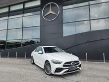 2025 Mercedes-Benz C200 1.5 AMG Line Sedan Pre Reg Demo Unit / Below 500km Only