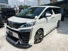 2018 Toyota Vellfire 2.5 ZG MPV