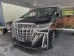 Recon 2021 Toyota Alphard 2.5 G S C sunroof