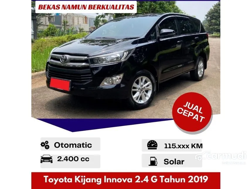 2019 Toyota Kijang Innova G MPV