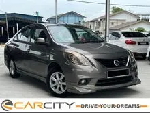 2014 Nissan Almera 1.5 VL Sedan (A) H/S AIRCON CONTROL KEYLESS MULTIFUNCTION STEERING