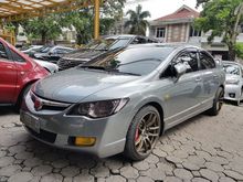 2006 Honda Civic 1.8 FD AT Plat D Full Variasi Silver Stone