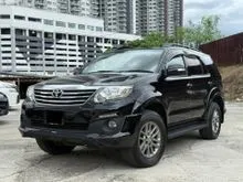 2015 Toyota Fortuner 2.7 V TRD Sportivo (PETROL) PERFECT CONDITION ORI MILEAGE